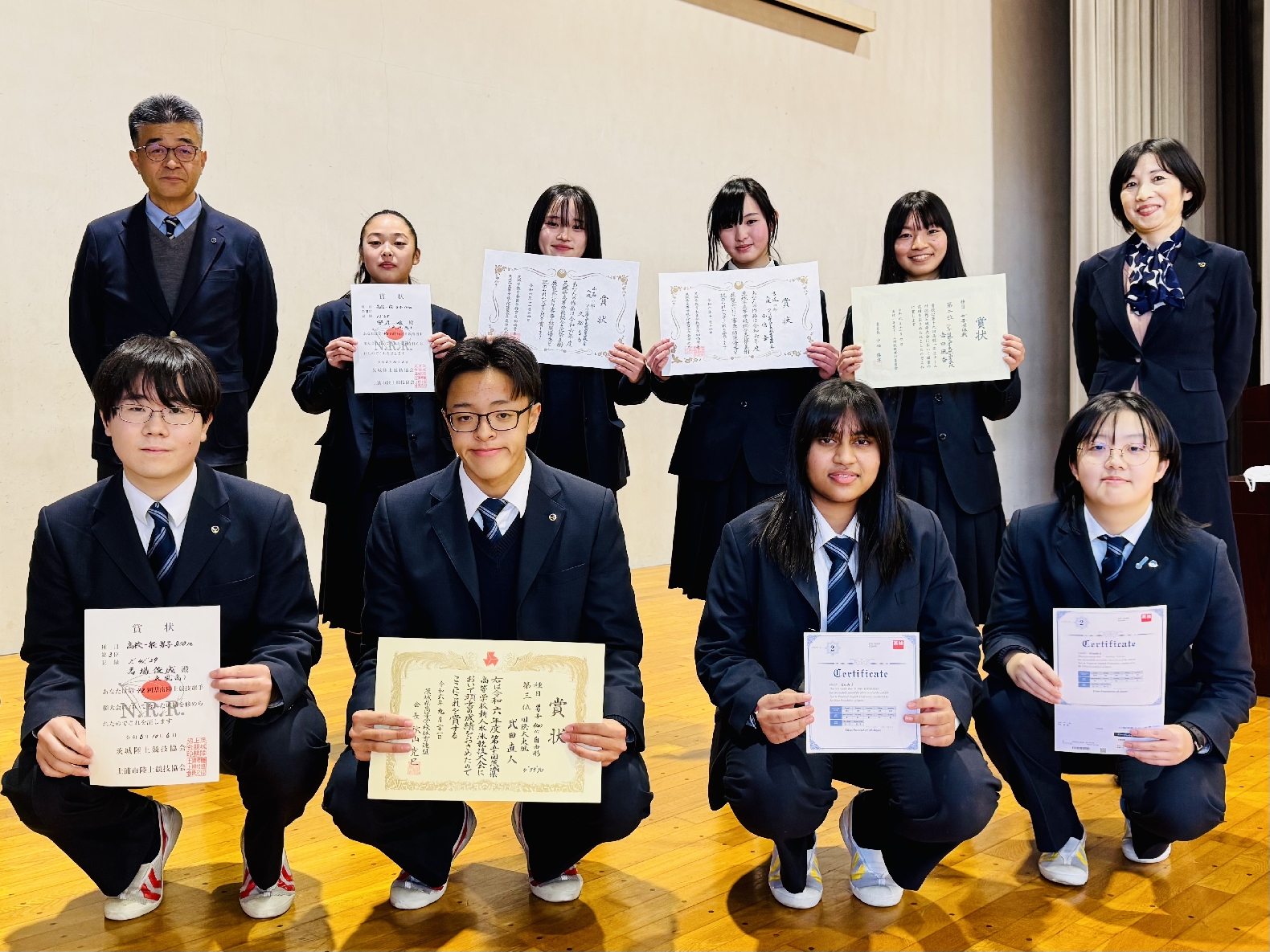 各種大会・美術展覧会・検定試験表彰者